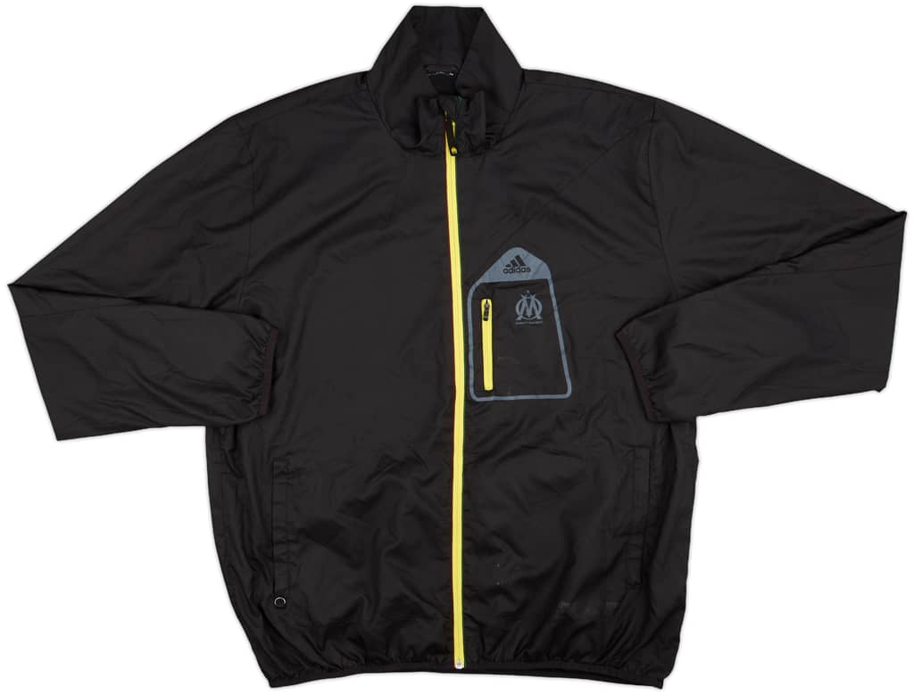 2010-11 Olympique Marseille adidas Track Jacket - 6/10 - (XXL)