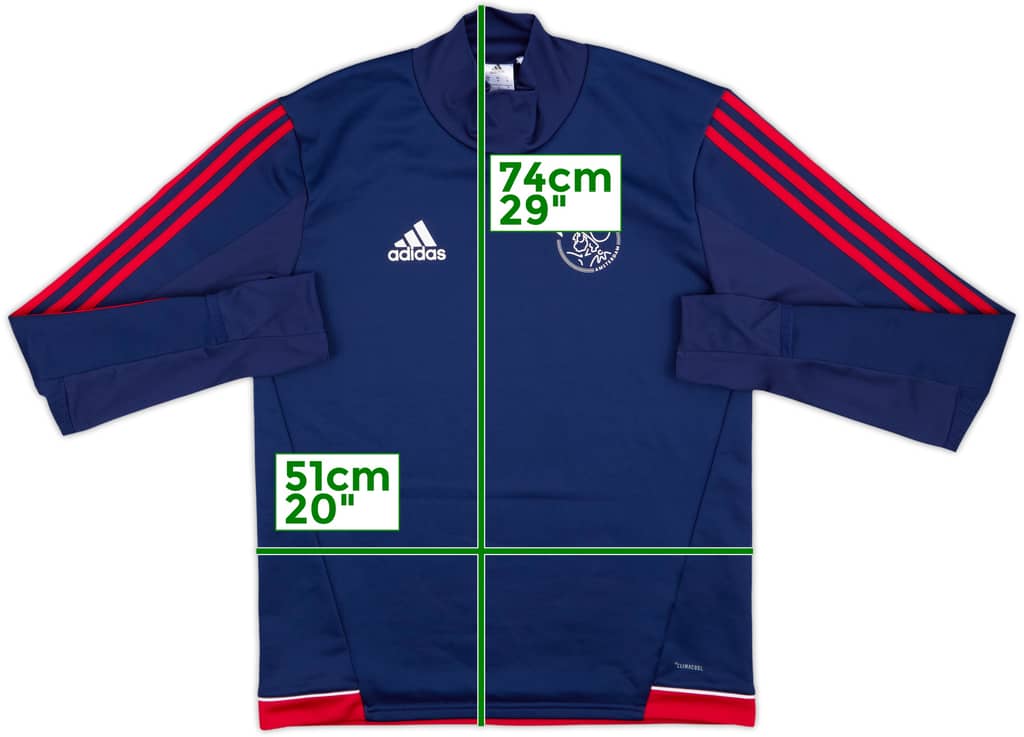 2017-18 Ajax adidas Sweat Top - 10/10 - (M)