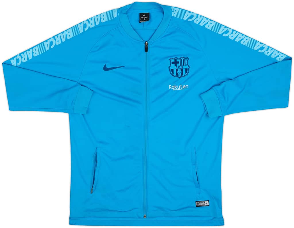 2018-19 Barcelona Nike Track Jacket - 8/10 - (L)