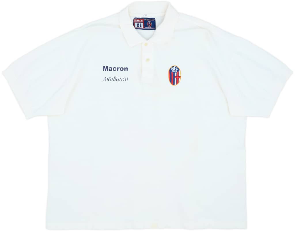 2001-02 Bologna Macron Polo Shirt - 5/10 - (XL)