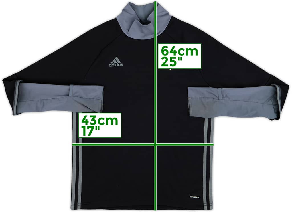 2015-16 Lyon adidas Training Top - 8/10 - (L.Boys)