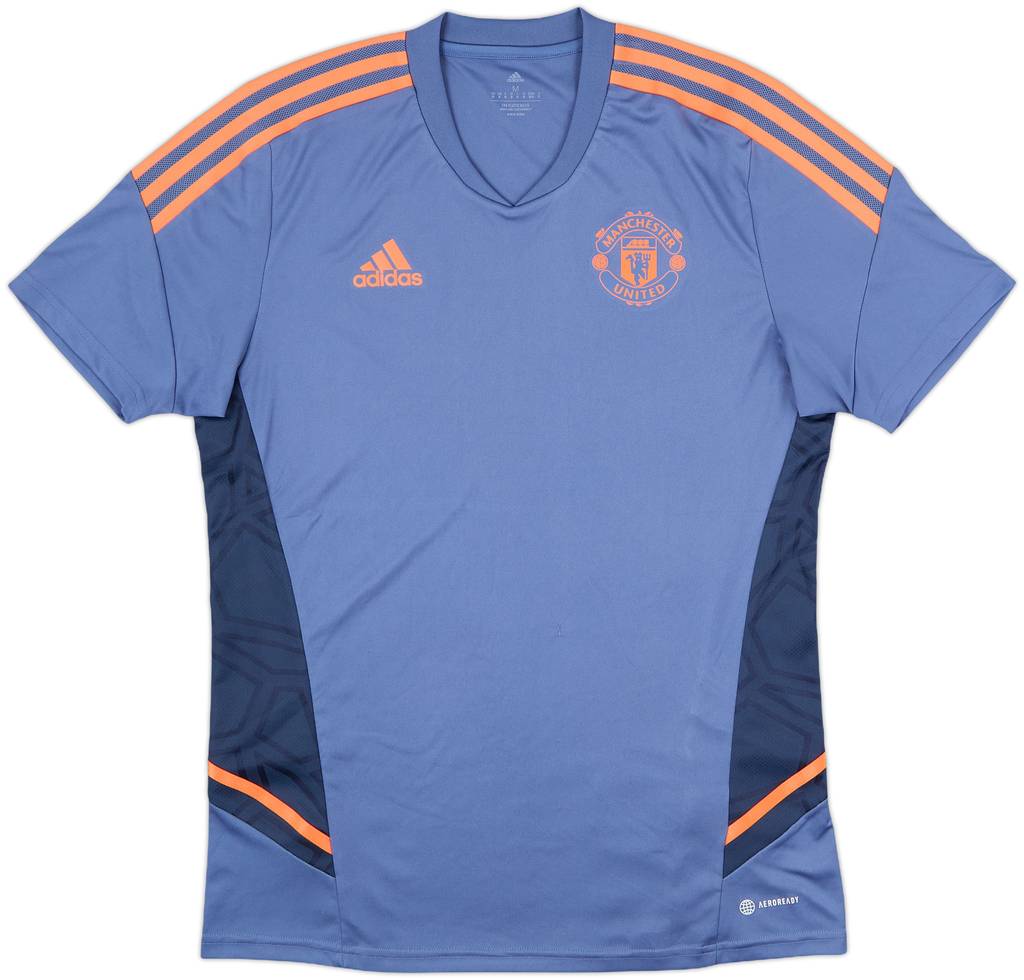 2022-23 Manchester United adidas Training Shirt - 9/10 - (M)