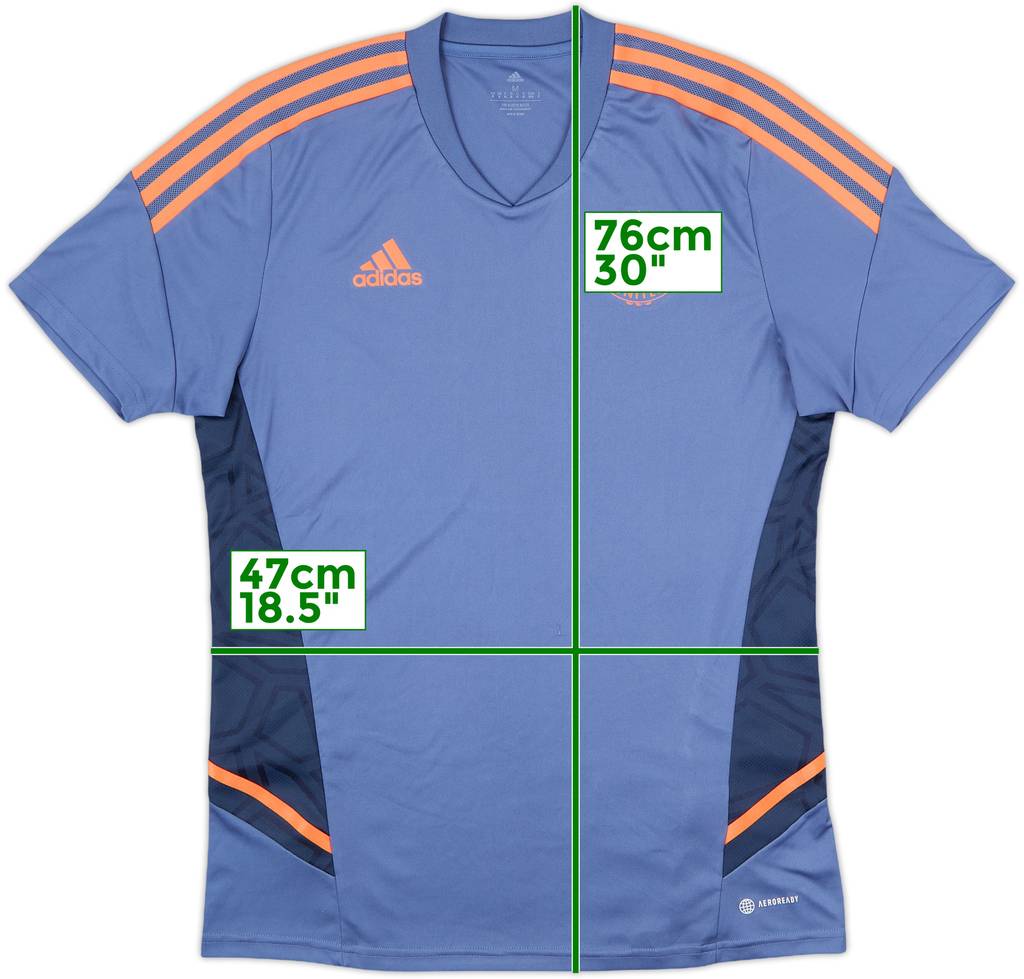 2022-23 Manchester United adidas Training Shirt - 9/10 - (M)