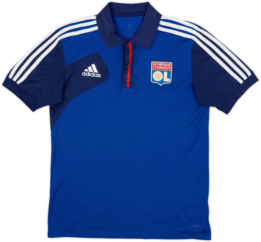 2012-12 Lyon adidas Polo Shirt - 7/10 - (M)