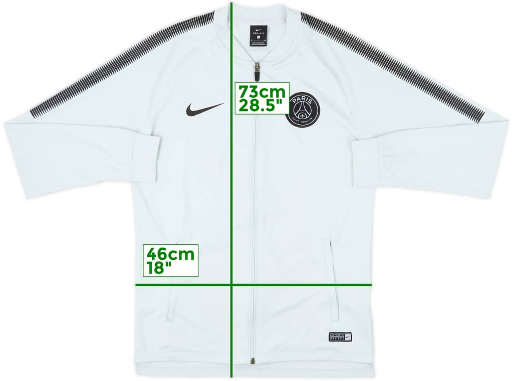 2017-18 Paris Saint-Germain Nike Track Jacket - 10/10 - (S)