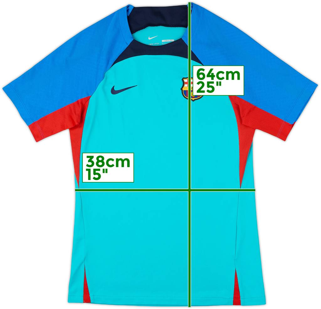 2022-23 Barcelona Nike Training Shirt - 8/10 - (S)