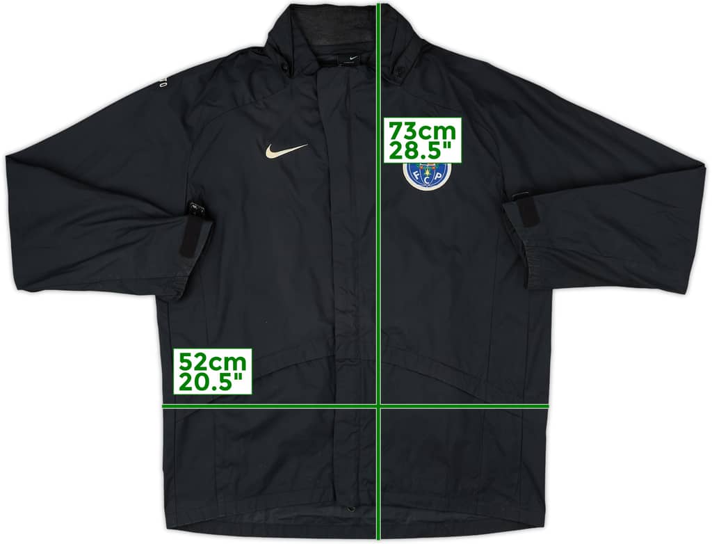 2006-07 Porto Nike Hooded Rain Jacket - 7/10 - (M)