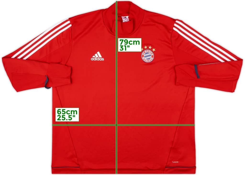 2017-18 Bayern Munich adidas Sweat Top - 10/10 - (XXL)