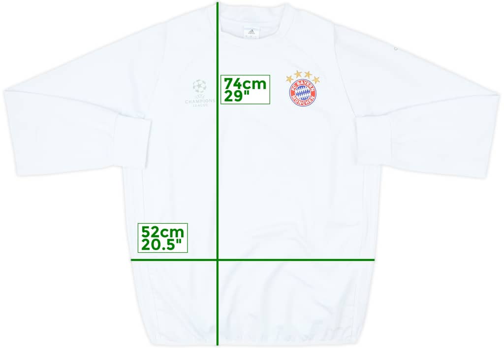 2016-17 Bayern Munich CL adidas ClimaWarm Sweat Top - 7/10 - (L)