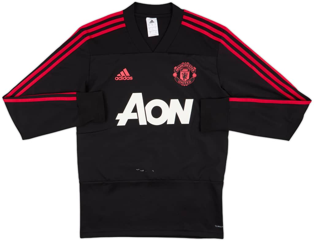 2018-19 Manchester United adidas Drill Top - 7/10 - (S)