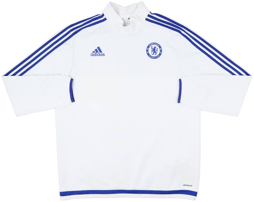 2015-16 Chelsea adidas 1/4 Zip Drill Top - 5/10 - (XL)