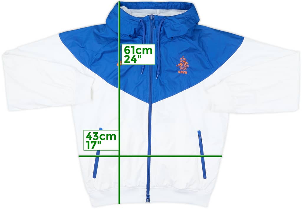 2008-09 Netherlands Nike Hooded Track Jacket - 10/10 - (S)