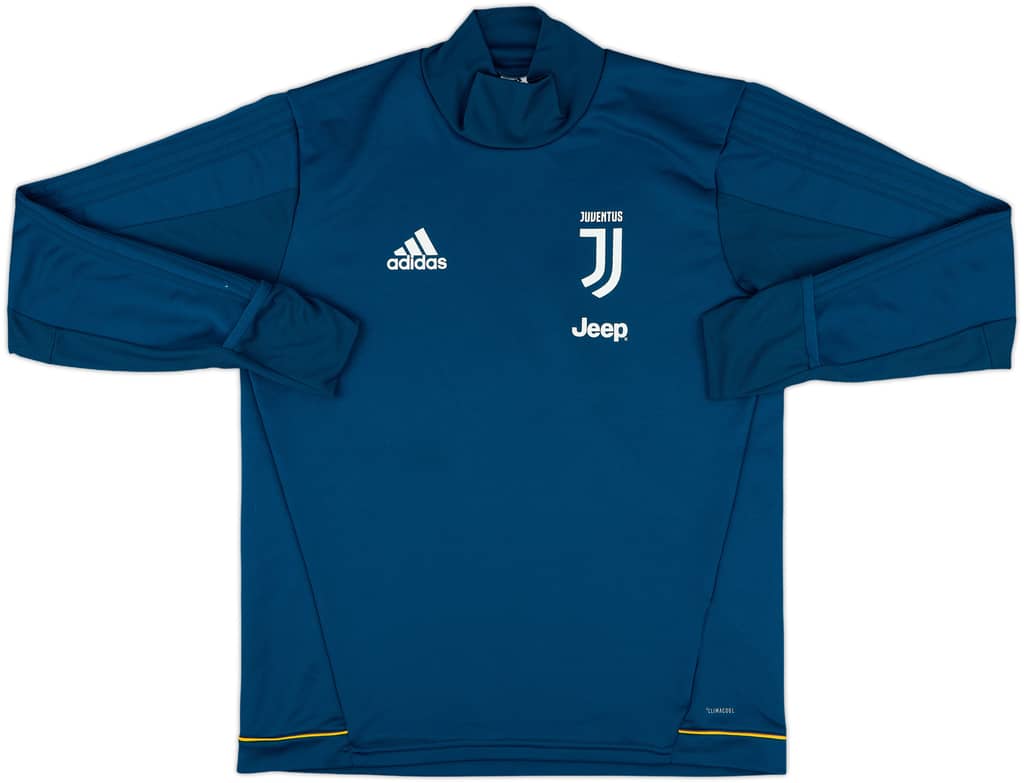 2017-18 Juventus adidas Sweat Top - 10/10 - (M)
