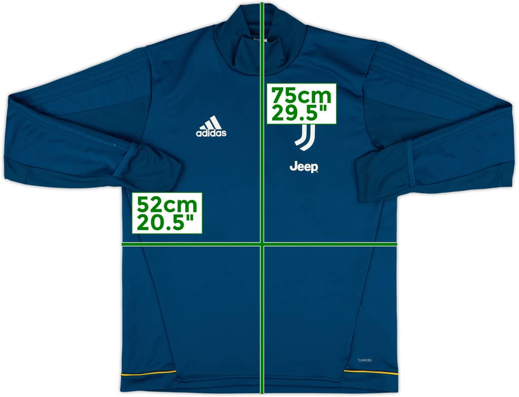 2017-18 Juventus adidas Sweat Top - 10/10 - (M)