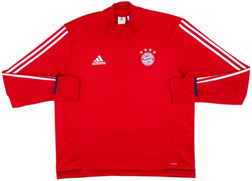 2017-18 Bayern Munich adidas Sweat Top - 8/10 - (XL)