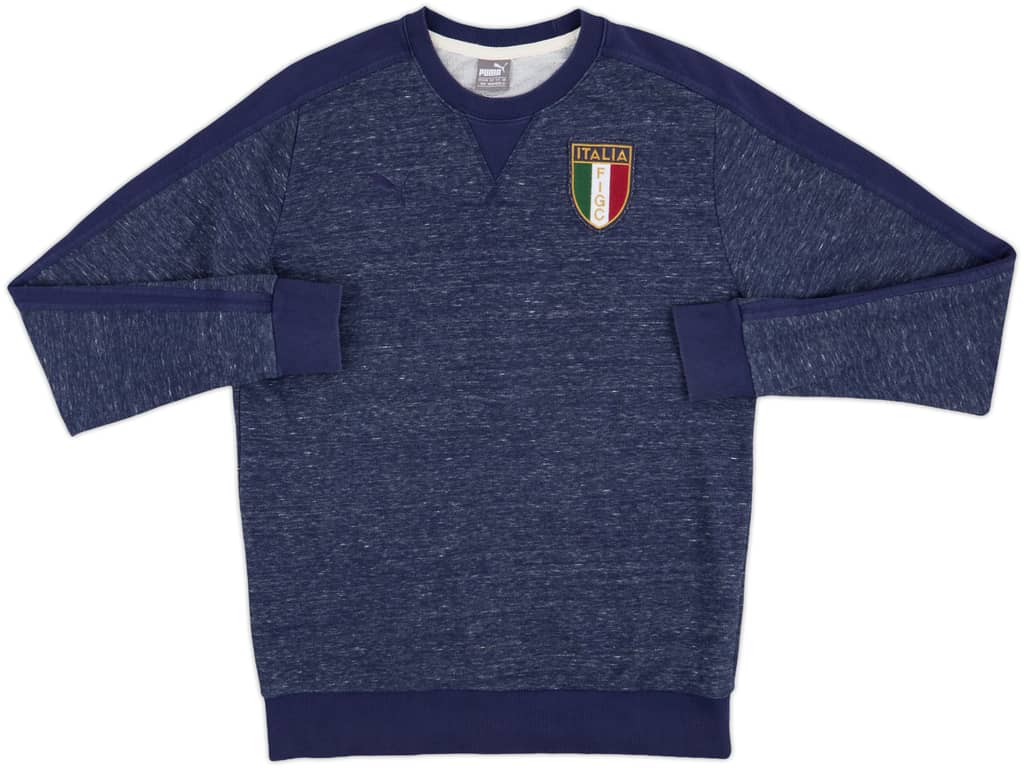 2016-17 Italy FIGC Puma Sweat Top - 9/10 - (M)