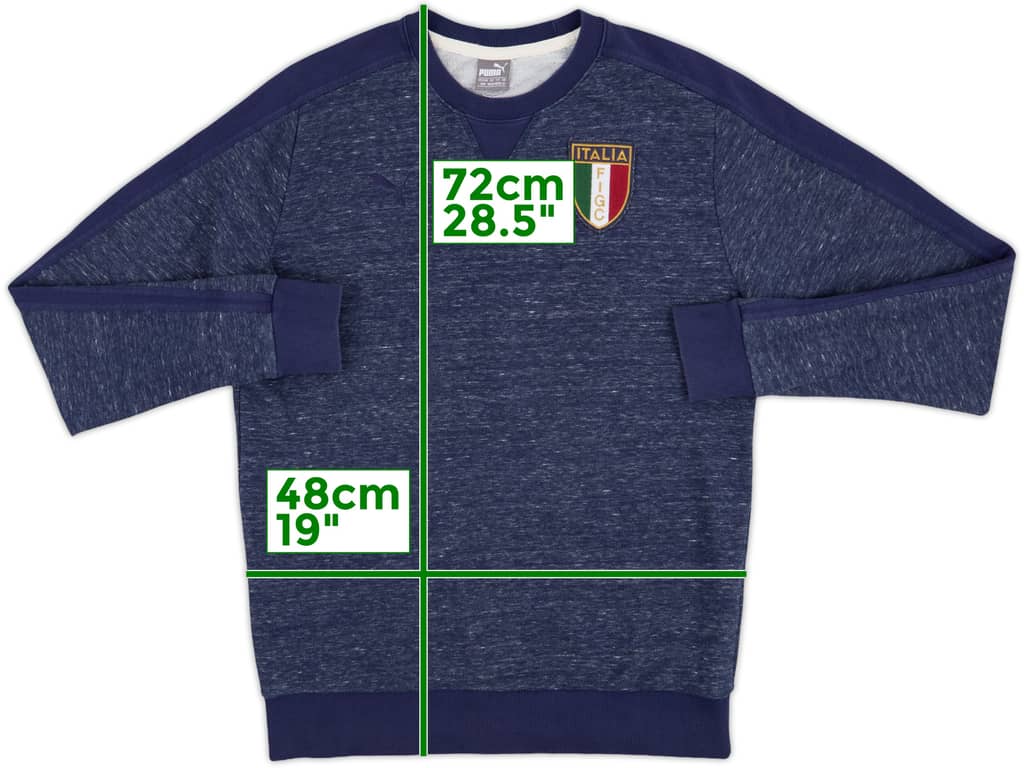 2016-17 Italy FIGC Puma Sweat Top - 9/10 - (M)