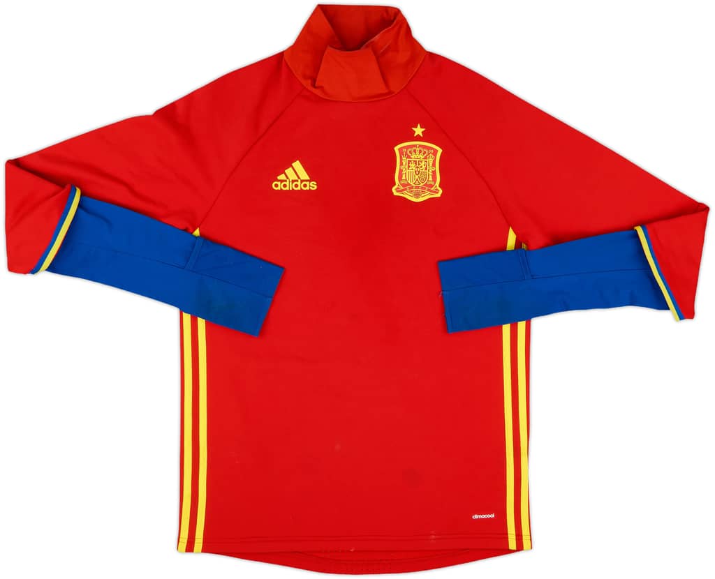 2016-18 Spain adidas Drill Top - 6/10 - (S)