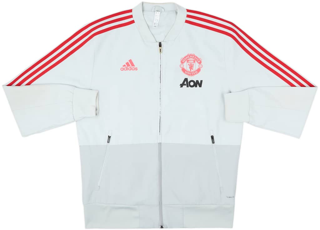 2018-19 Manchester United adidas Track Jacket - 10/10 - (M)
