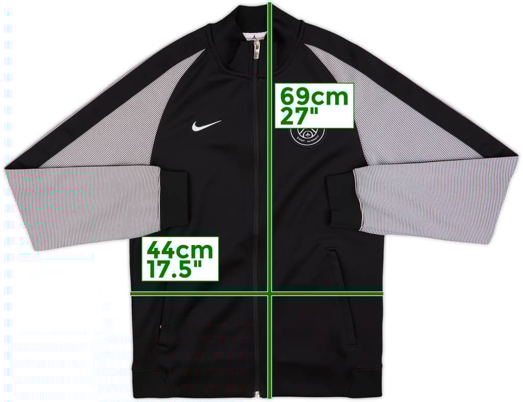 2016-17 Paris Saint-Germain Nike Track Jacket - 9/10 - (S)