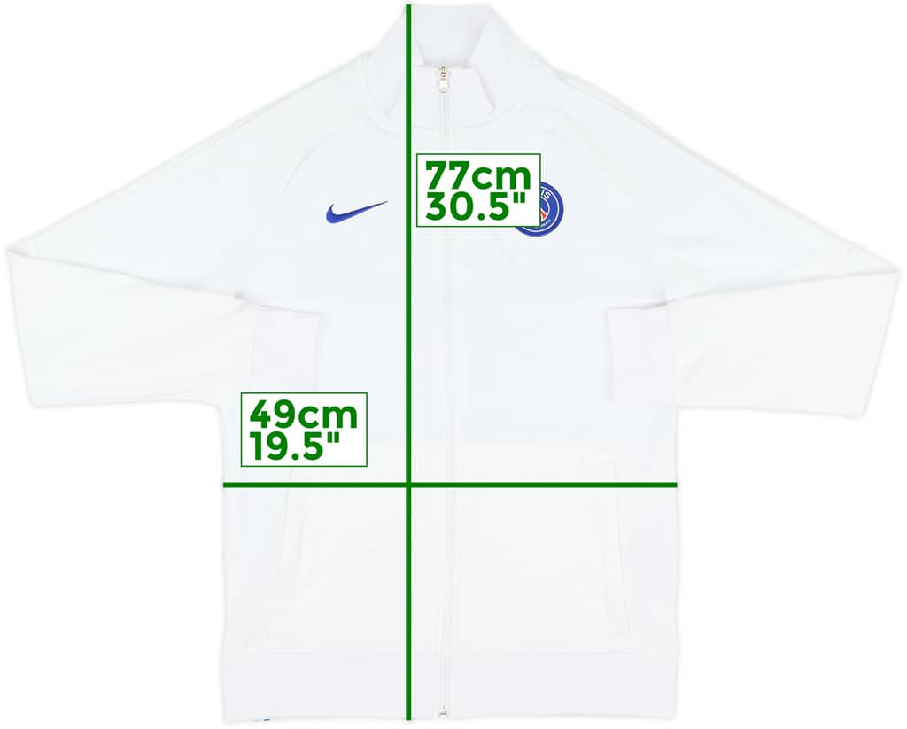 2020-21 Paris Saint-Germain Nike Track Jacket - 8/10 - (M)