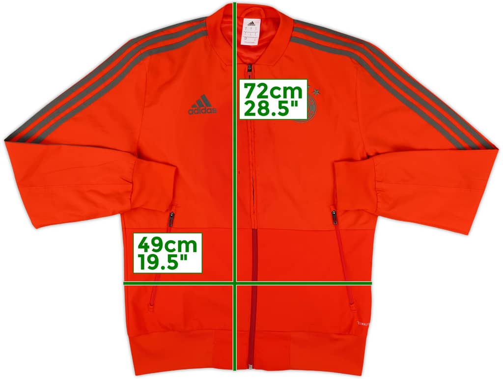 2018-19 Bayern Munich adidas Track Jacket - 5/10 - (S)