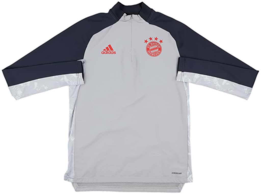 2020-21 Bayern Munich adidas 1/4 Zip Drill Top - 5/10 - (S)