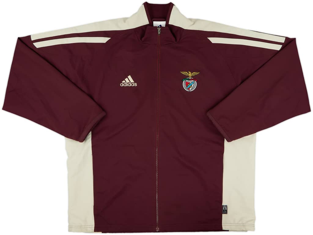 2001-02 Benfica adidas Track Jacket - 9/10 - (L)