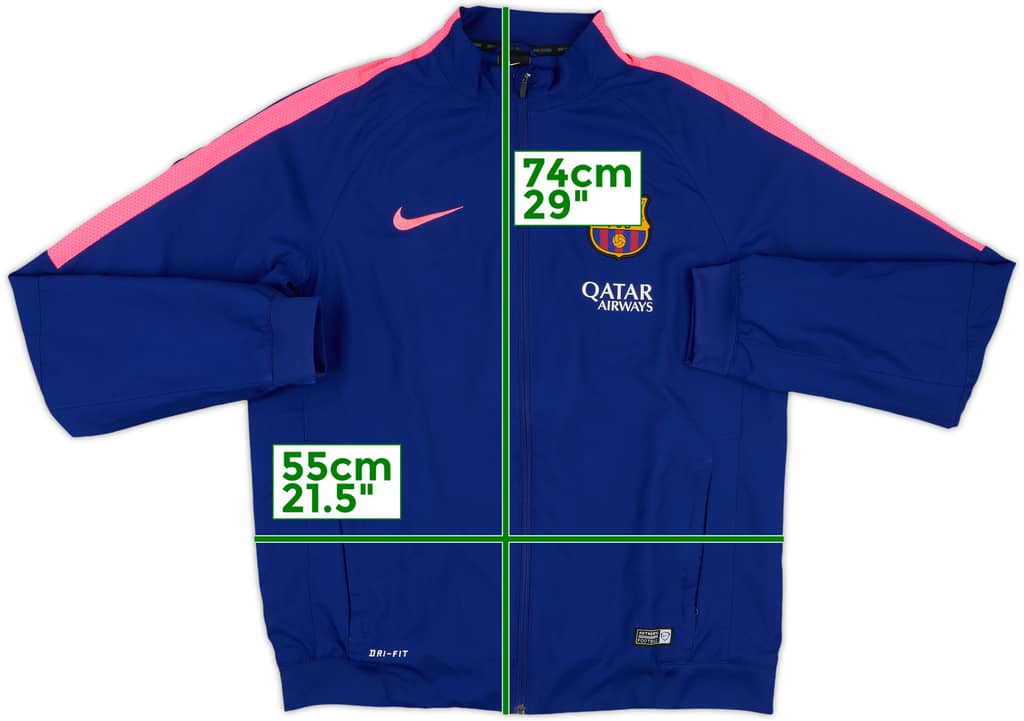 2014-15 Barcelona Nike Track Jacket - 10/10 - (L)