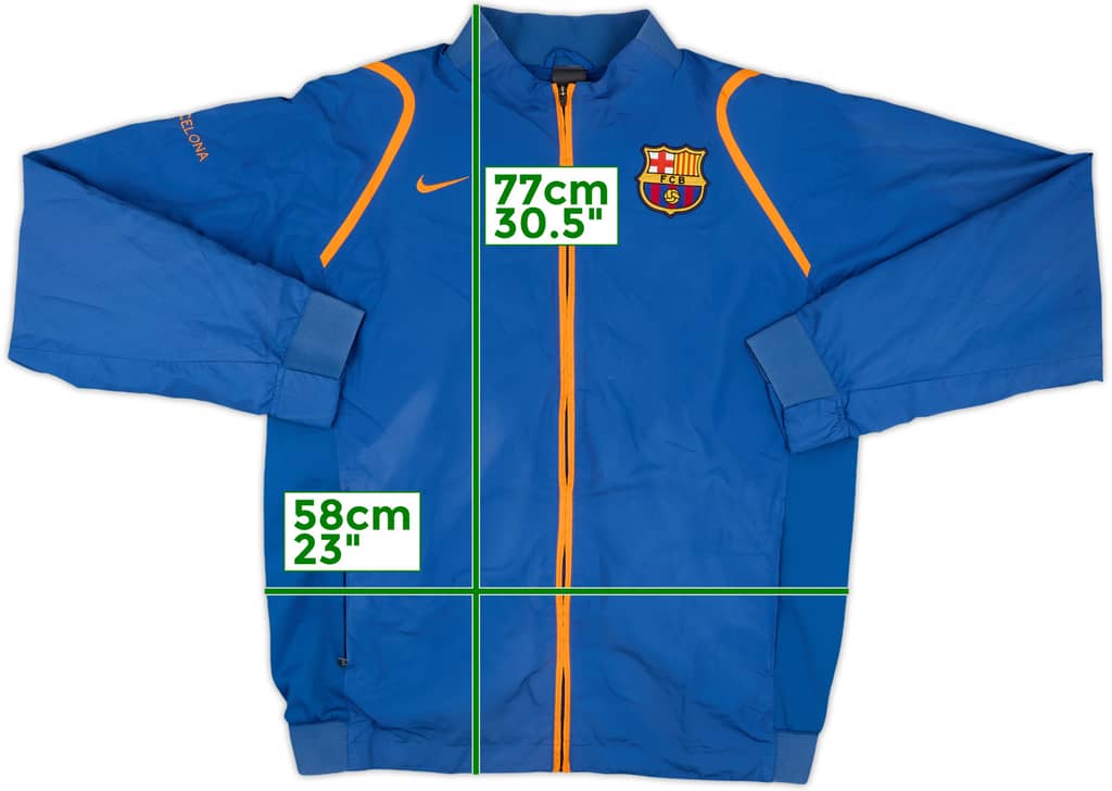 2006-07 Barcelona Nike Track Jacket - 6/10 - (XL)