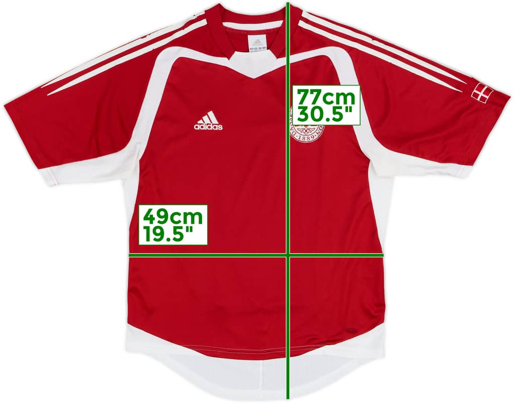 2004-05 Denmark Home Shirt - 6/10 - (S)