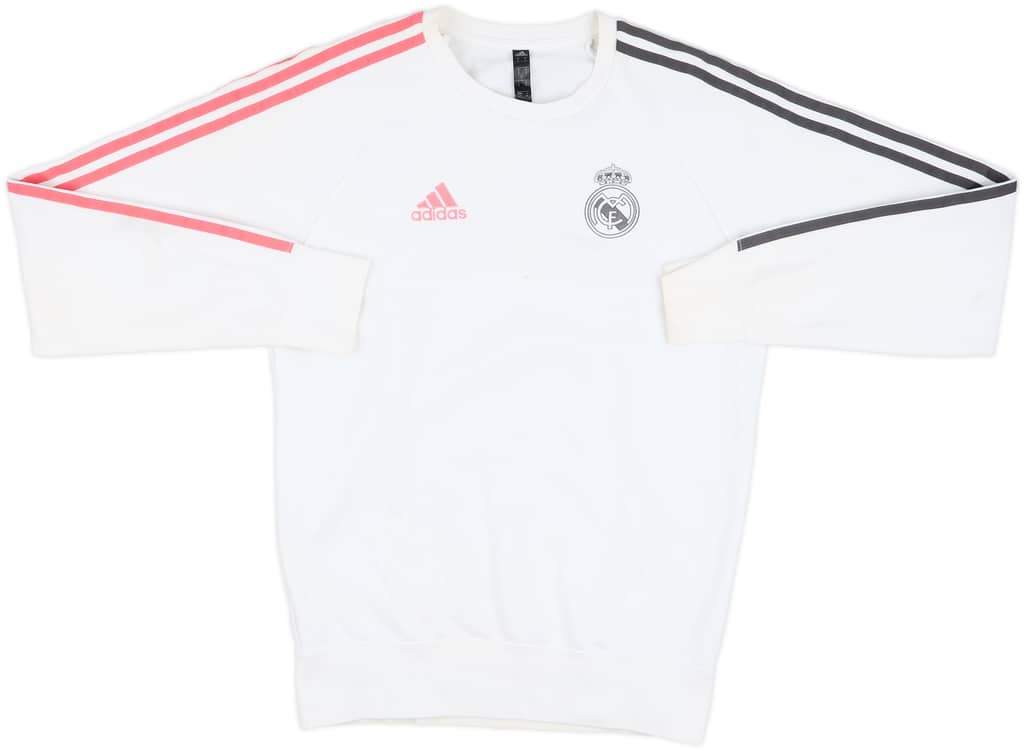 2020-21 Real Madrid adidas Sweat Top - 5/10 - (S)