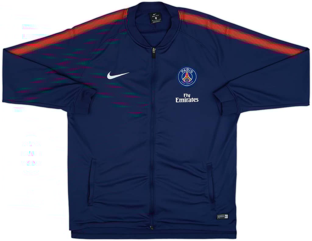2017-18 Paris Saint-Germain Nike Track Jacket - 8/10 - (XL)