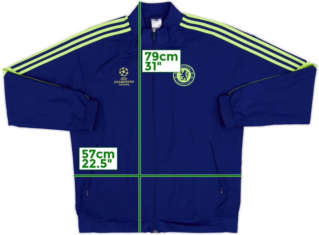 2014-15 Chelsea CL adidas Track Jacket - 10/10 - (L)