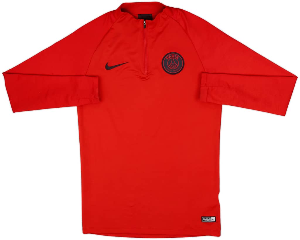 2019-20 Paris Saint-Germain 1/4 Zip Drill Top - 7/10 - (S)