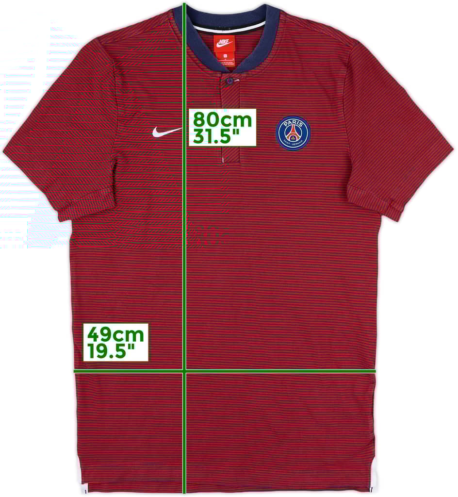 2017-18 Paris Saint-Germain Nike Cotton Tee - 10/10 - (L)