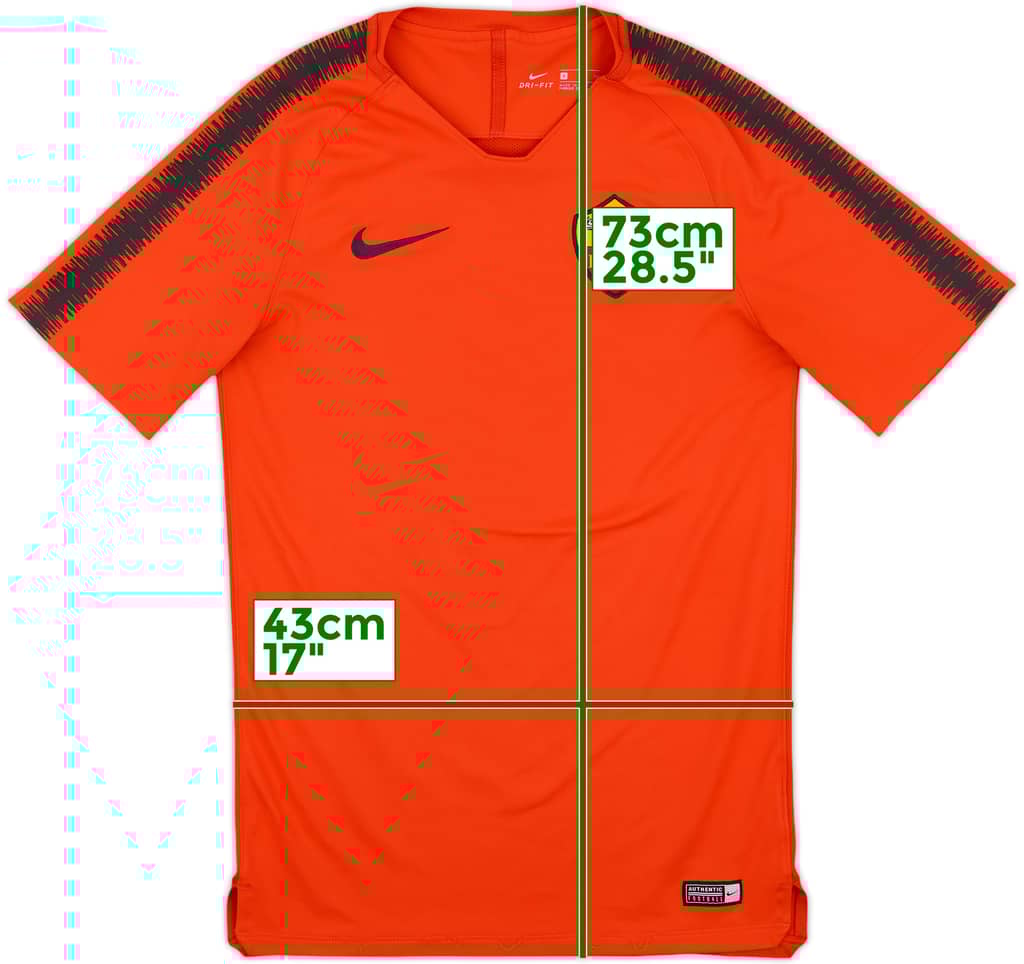 2019-20 Roma Nike Training Shirt - 7/10 - (S)
