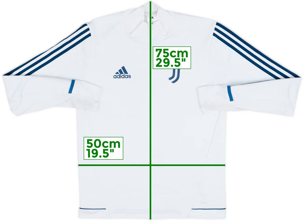 2017-18 Juventus adidas Drill Top - 8/10 - (M)