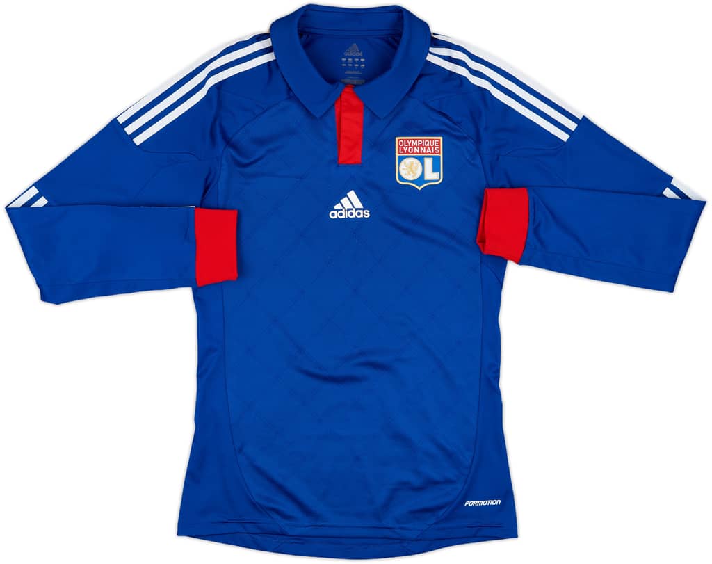 2012-13 Lyon Away Player Issue L/S Shirt - 4/10 - (S)