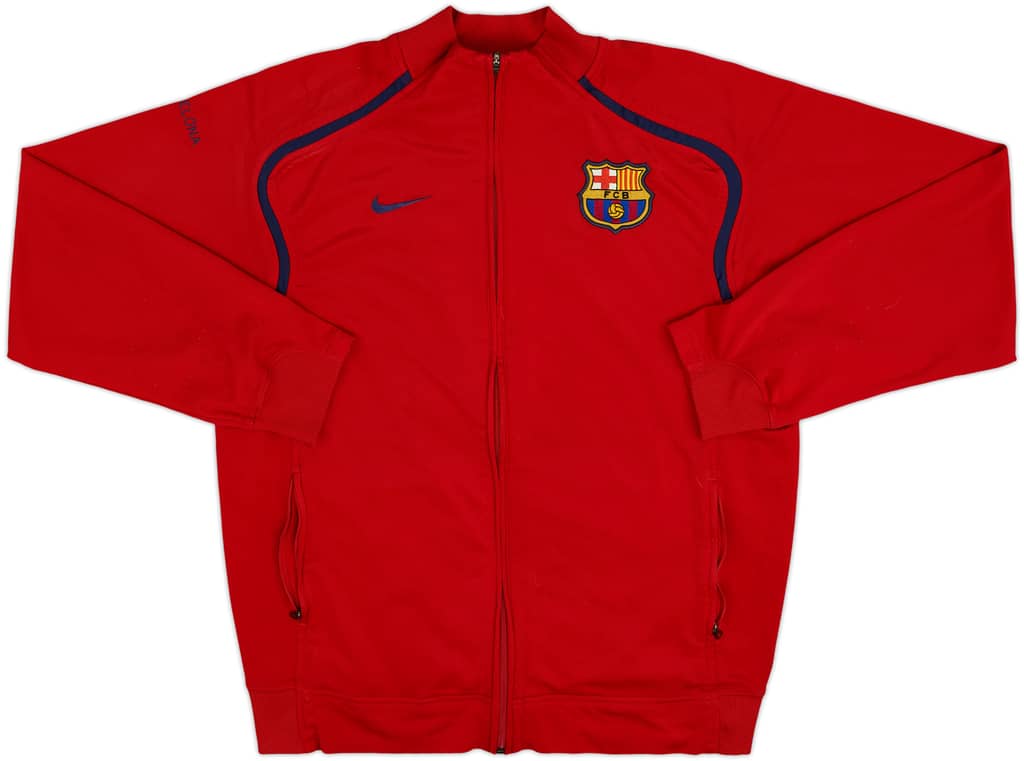 2006-07 Barcelona Nike Track Jacket - 8/10 - (L)