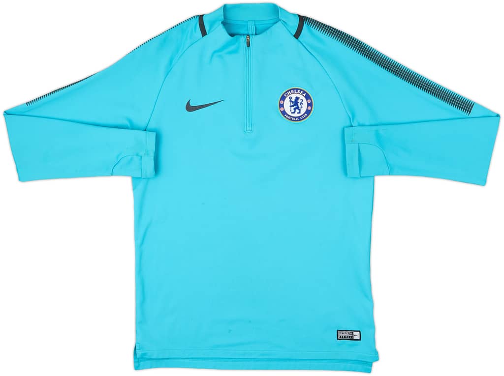 2017-18 Chelsea Nike 1/4 Zip Drill Top - 7/10 - (S)