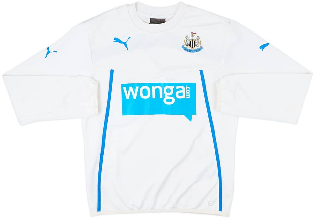 2013-14 Newcastle United Puma Sweat Top - 8/10 - (L)