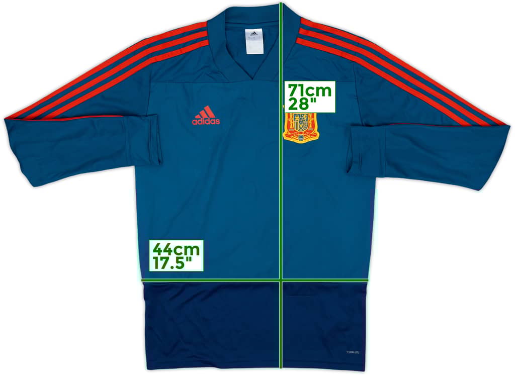 2017-18 Spain adidas Training Top - 7/10 - (S)
