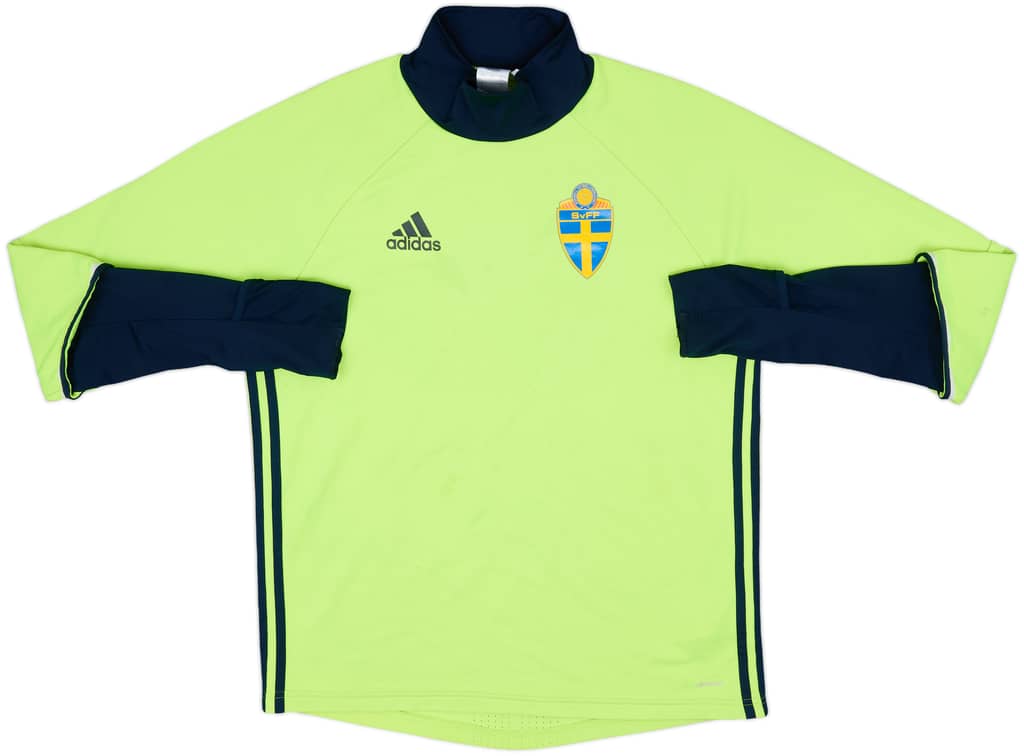 2015-16 Sweden adidas Sweat Top - 5/10 - (L)