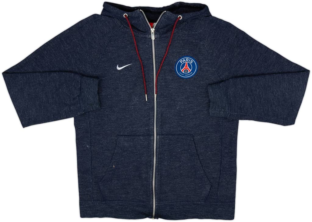 2017-18 Paris Saint-Germain Nike Hooded Sweat Top - 8/10 - (S)