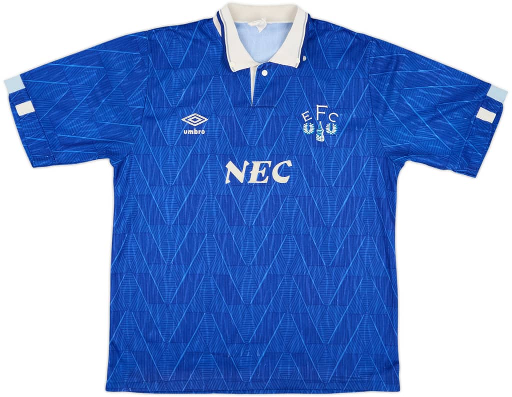 1989-91 Everton Home Shirt - 6/10 - (M)