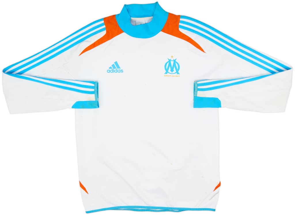 2012-13 Olympique Marseille adidas Drill Top - 5/10 - (M/L)