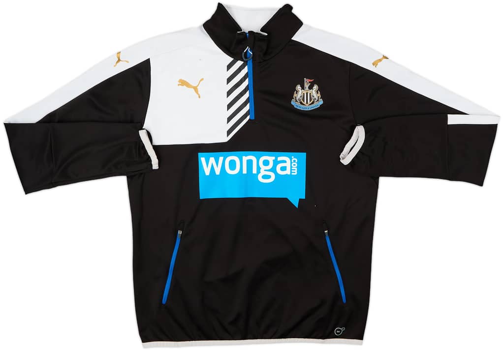 2015-16 Newcastle Puma 1/4 Zip Drill Top - 6/10 - (L)