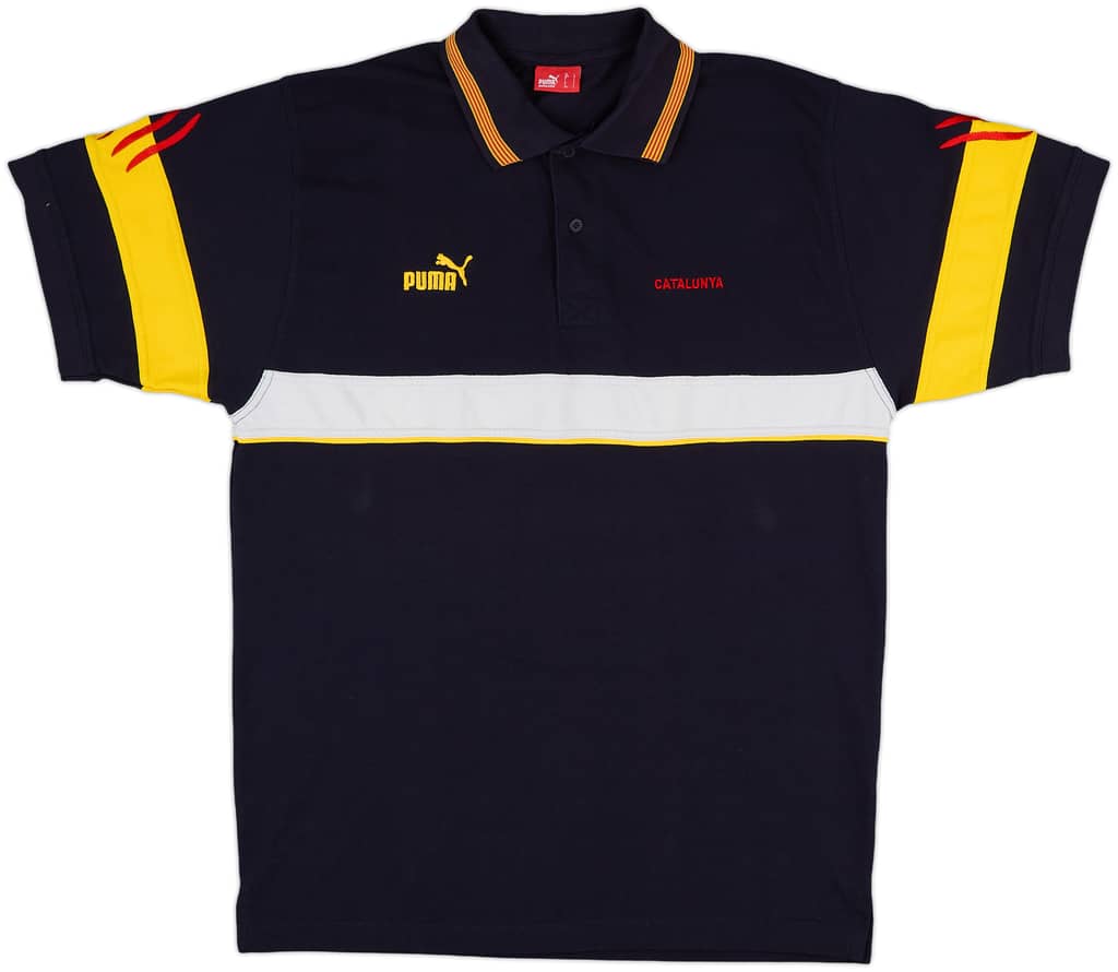 2004-07 Catalunya Puma Polo Shirt - 9/10 - (L)