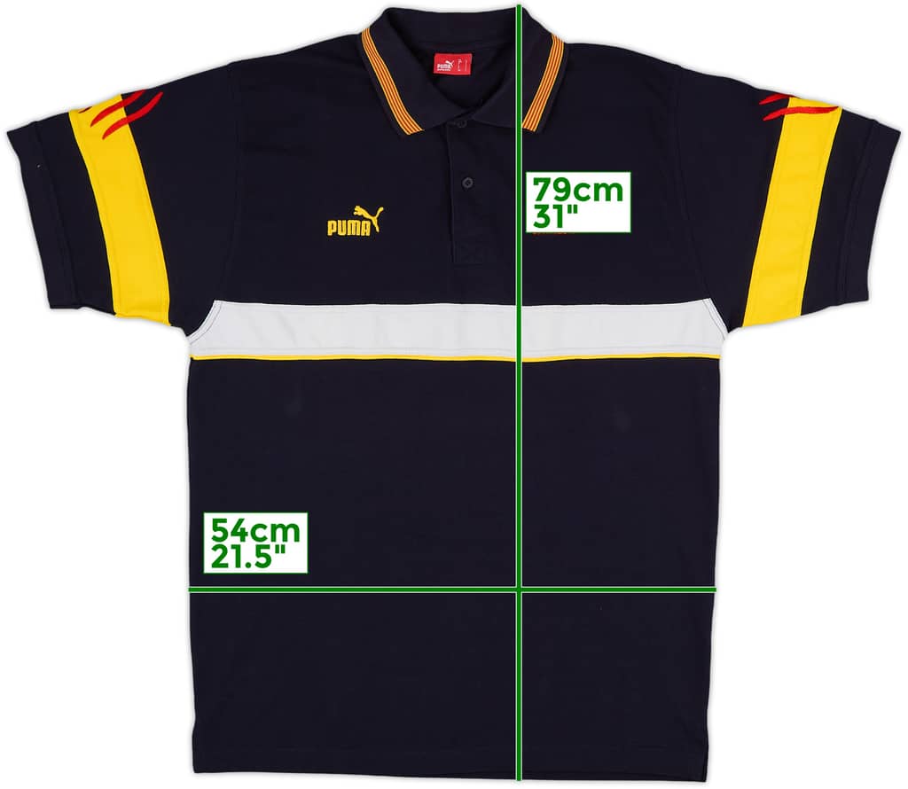 2004-07 Catalunya Puma Polo Shirt - 9/10 - (L)